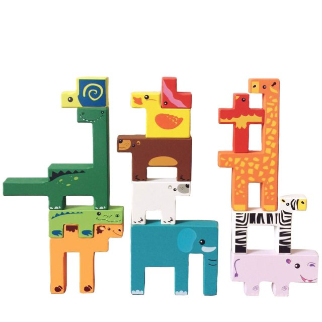 Creative Animal Shape Building Blocks