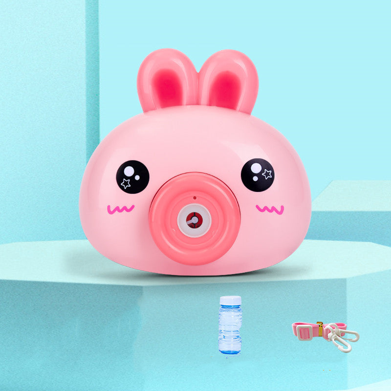 Children Piggy Bubble Machine