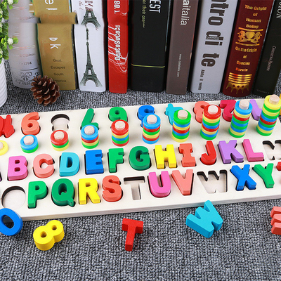 3D Alphabet Number Puzzle