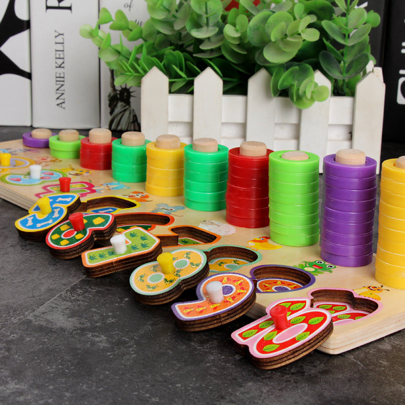 3D Alphabet Number Puzzle