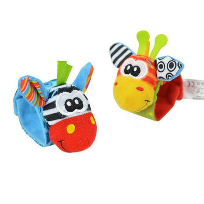Animal Wrist Rattle & Foot Finder Toy