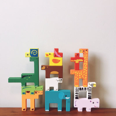 Creative Animal Shape Building Blocks