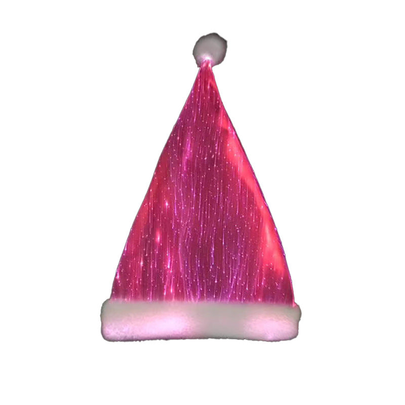 LED Glowing Colorful Christmas Hat