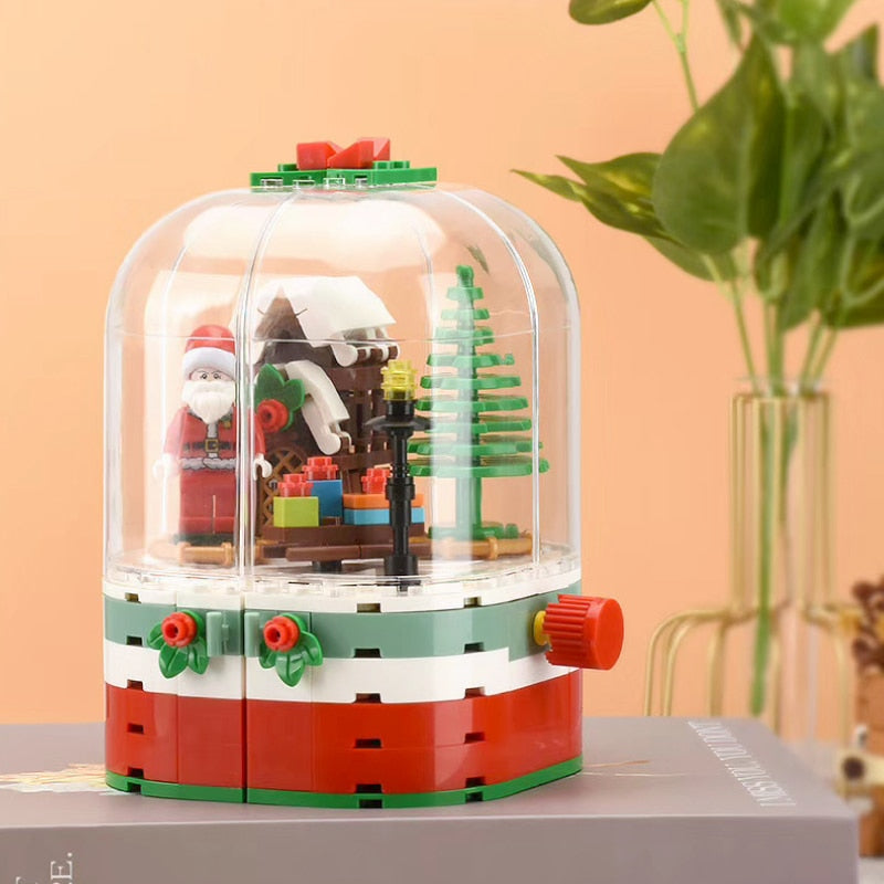 Building Kit with Santa Claus Construction Toy