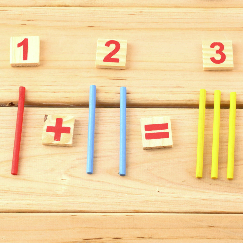 Math Manipulative Intelligence Sticks