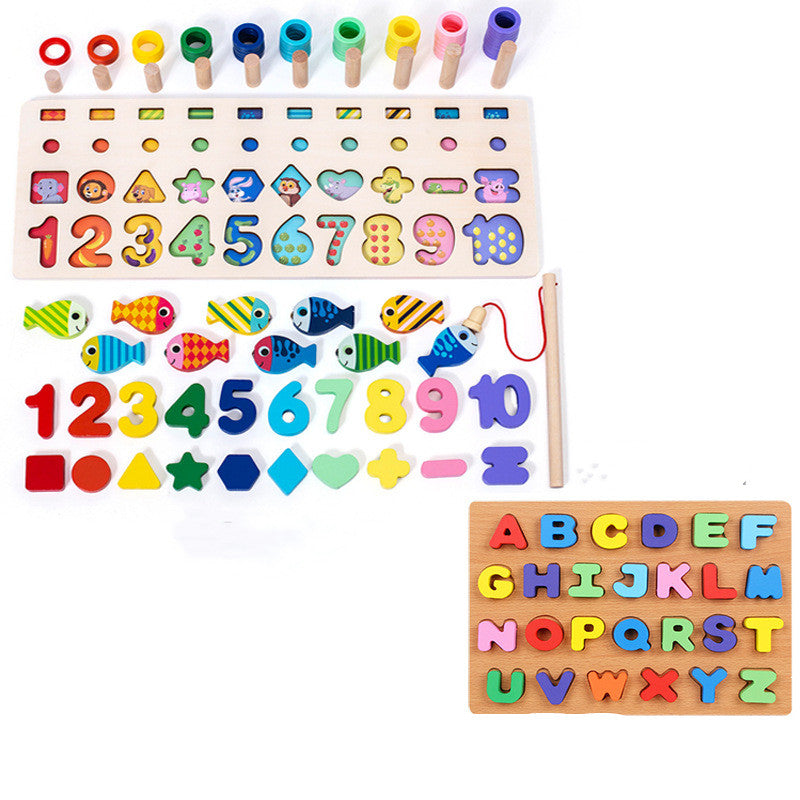 3D Alphabet Number Puzzle