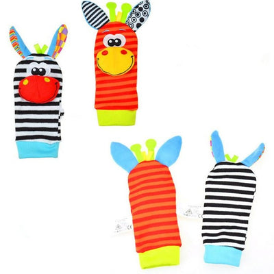 Animal Wrist Rattle & Foot Finder Toy