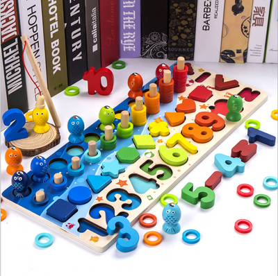 3D Alphabet Number Puzzle