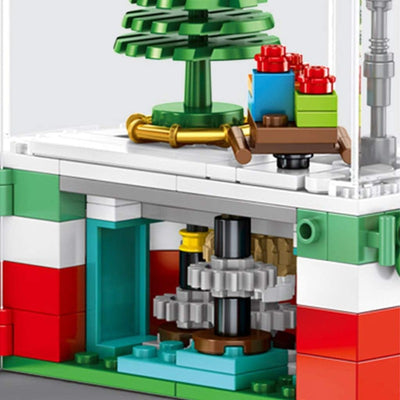Building Kit with Santa Claus Construction Toy
