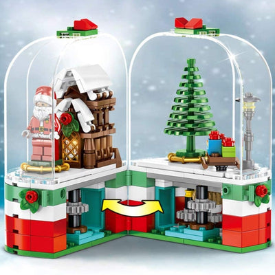 Building Kit with Santa Claus Construction Toy