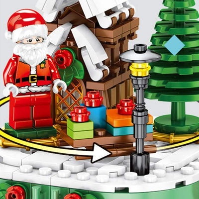 Building Kit with Santa Claus Construction Toy